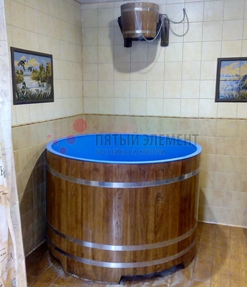 Реставрация деревянной купели. г. Подольск, Московская обл.