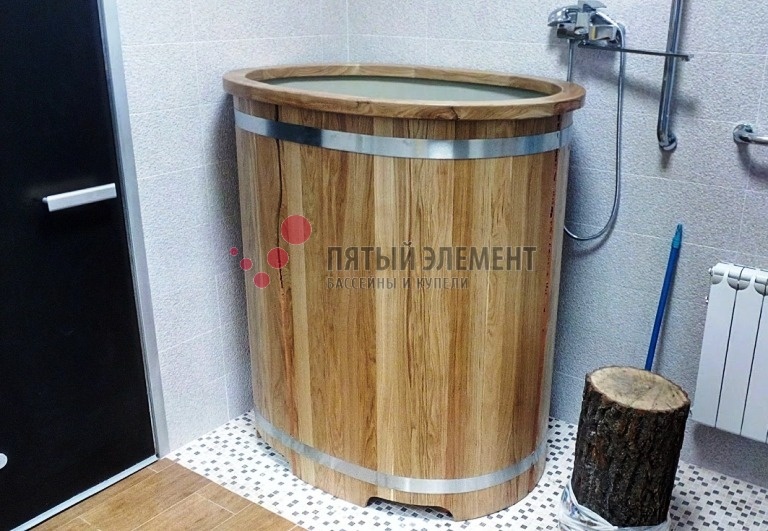 Реставрация деревянной купели, г. Домодедово