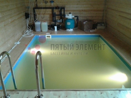 Бассейн в д. Курилово, Солнечногорский район
